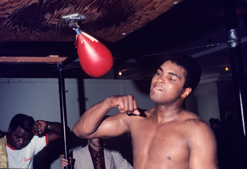 Muhammad Ali. Cassius Clay. 1968. Marka/UIG via Getty Images